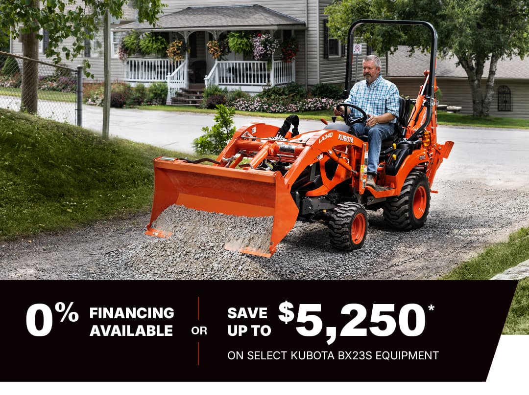 Save on Select BX23s Tractors